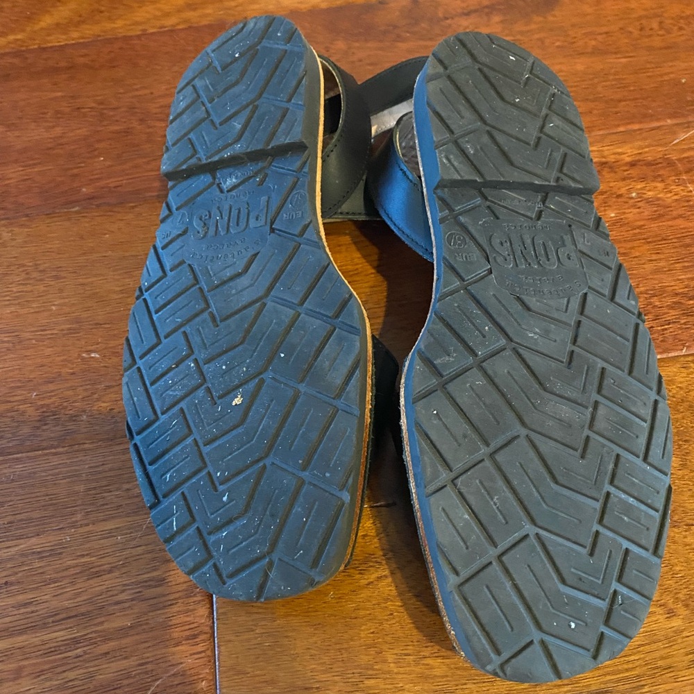 Black Ankle Strap Pons Avarca - Picture 6 of 7